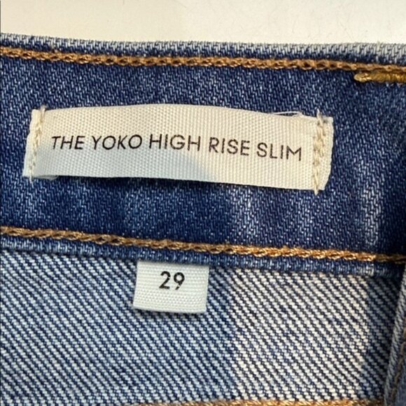 Denim Forum The Yoko High Rise Slim Jeans Size 29 - Picture 4 of 8